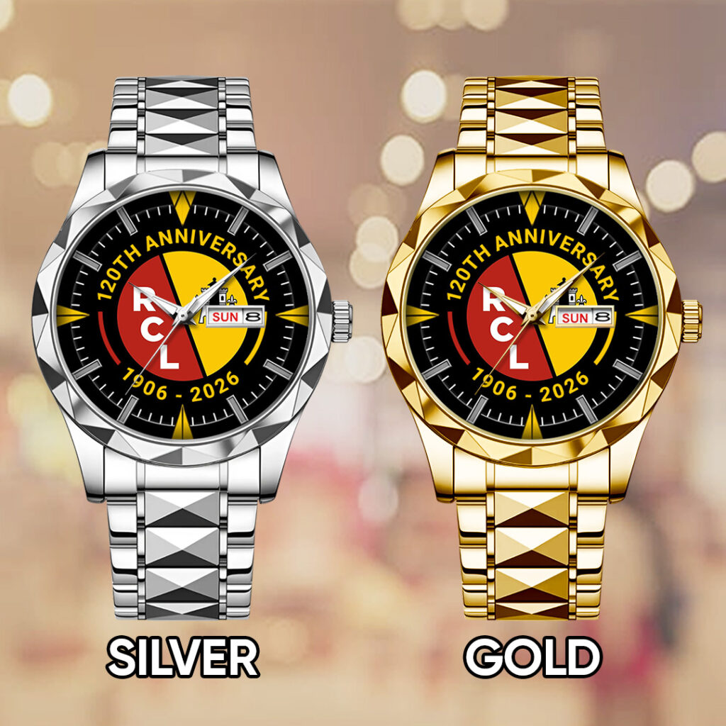 RC Lens 120th Anniversary Alloy Luxury Quartz Watch - TANTN19303