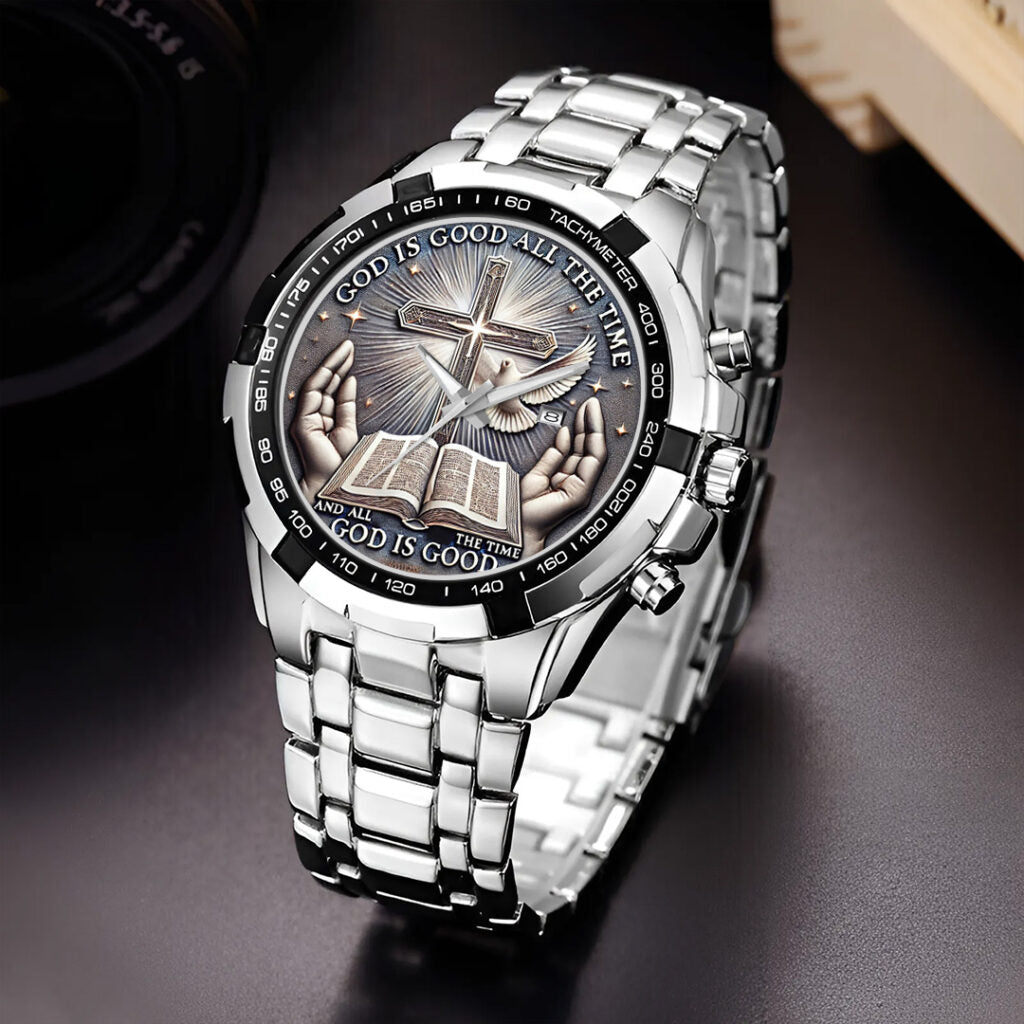 In God We Trust Alloy Men Quartz Watch - TANTN19934