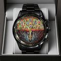 Stranger Things Black Stainless Steel Watch - TANTN20010