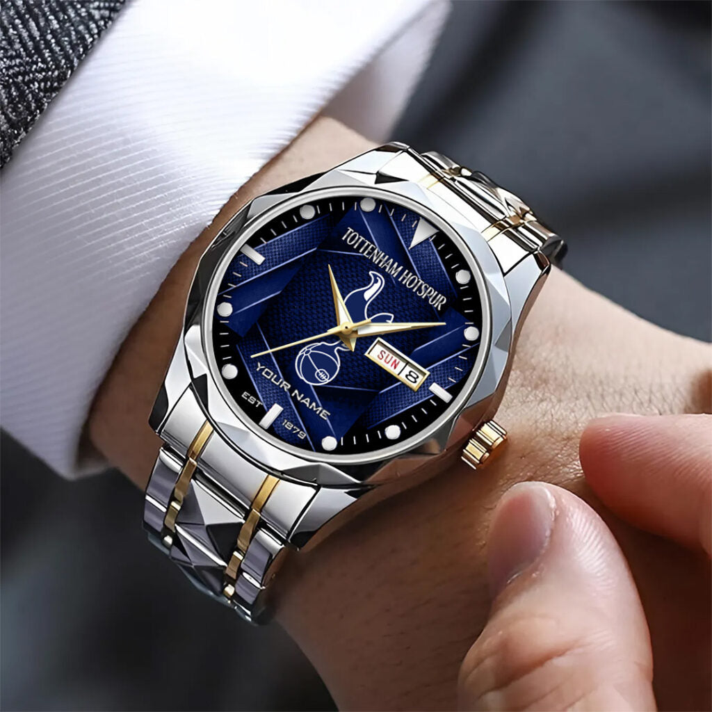 Personalized Tottenham Hotspur FC Alloy Luxury Quartz Watch - TANTN20261