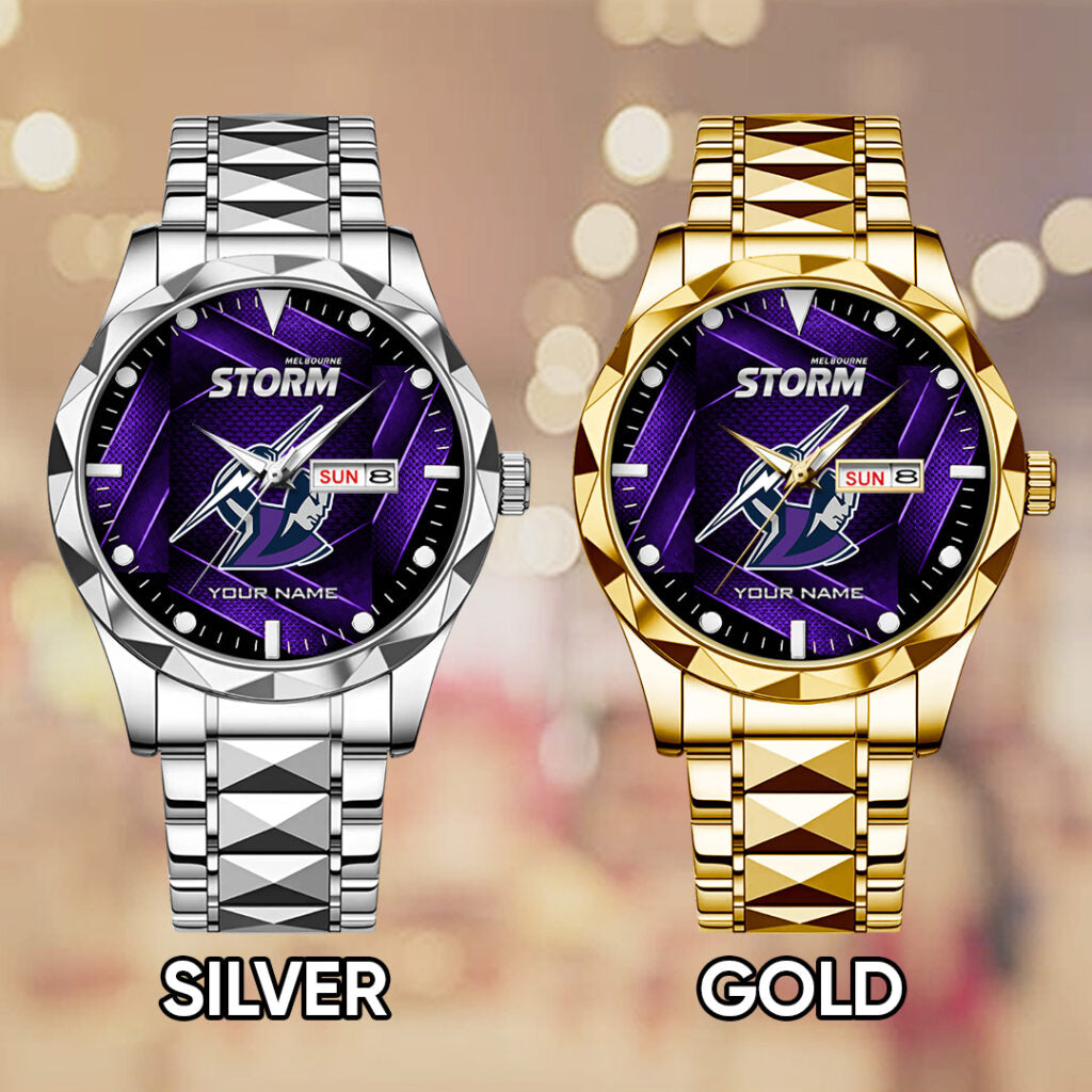 Personalized Melbourne Storm Alloy Luxury Quartz Watch - TANTN20296