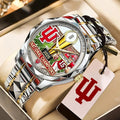 Indiana Hoosiers Football 2025 National Champions Alloy Luxury Quartz Watch - TANTN20467