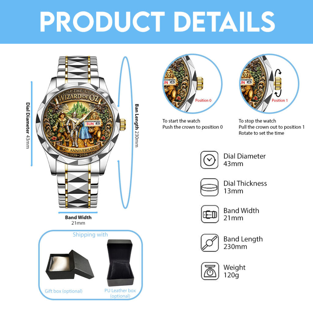 The Wizard of OZ Alloy Luxury Quartz Watch - TANTN20535