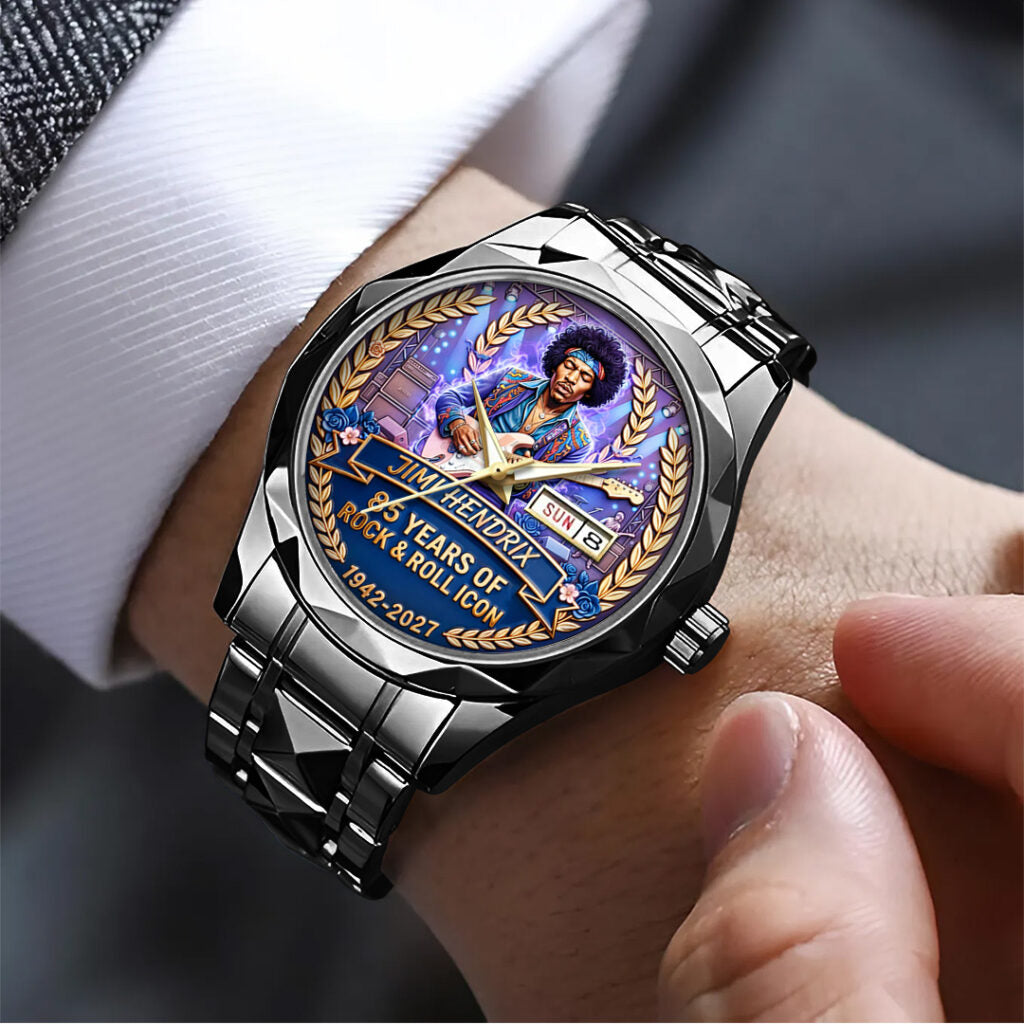 Jimi Hendrix 85th Anniversary 2027 Alloy Luxury Quartz Watch - TANTN20880