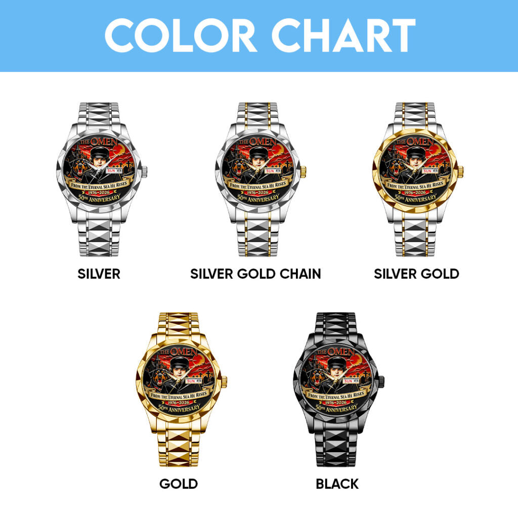 The Omen 50th Anniversary 2026 Alloy Luxury Quartz Watch - TANTN21053