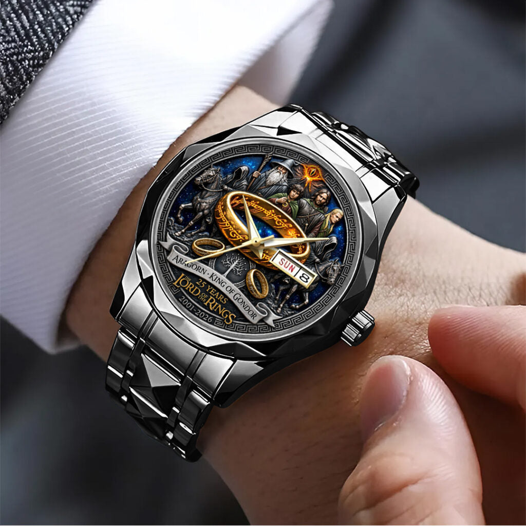 The Lord of the Rings 25 Years Alloy Luxury Quartz Watch - TANTN24796