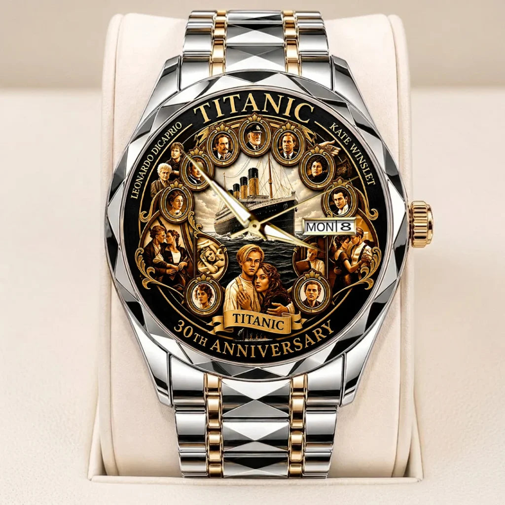 Titanic 30th Anniversary Alloy Luxury Quartz Watch - TANTN25314