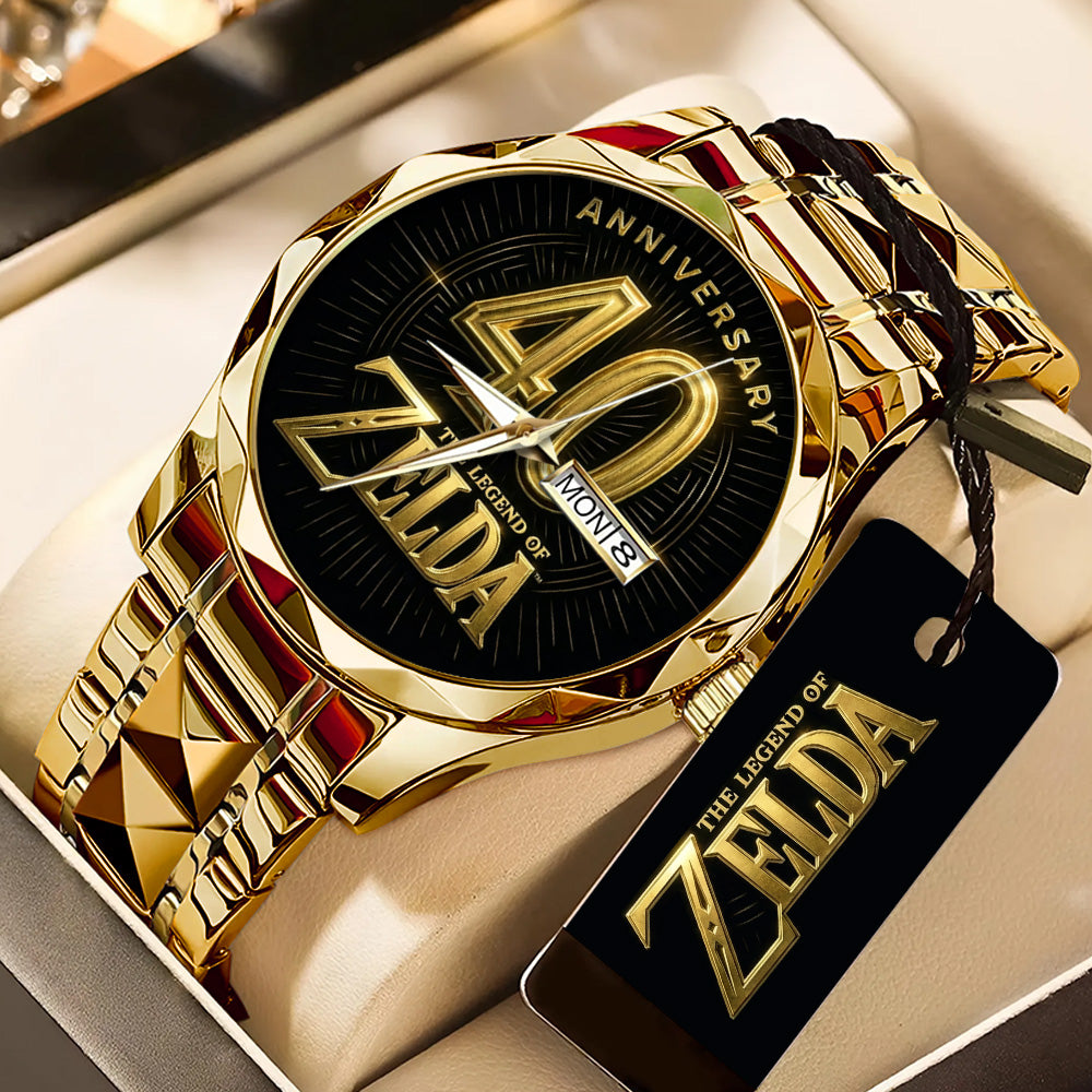 The Legend of Zelda 40th Anniversary Alloy Luxury Quartz Watch - GNE4870