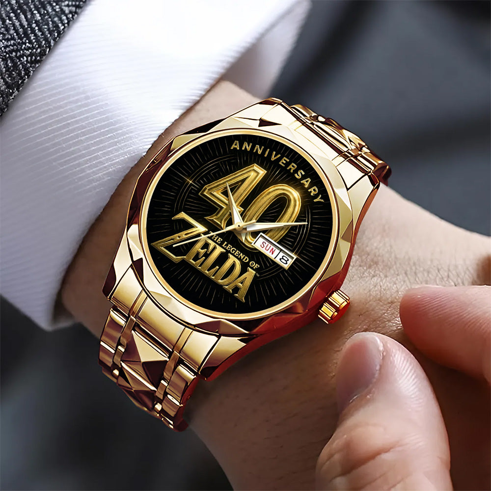 The Legend of Zelda 40th Anniversary Alloy Luxury Quartz Watch - GNE4870