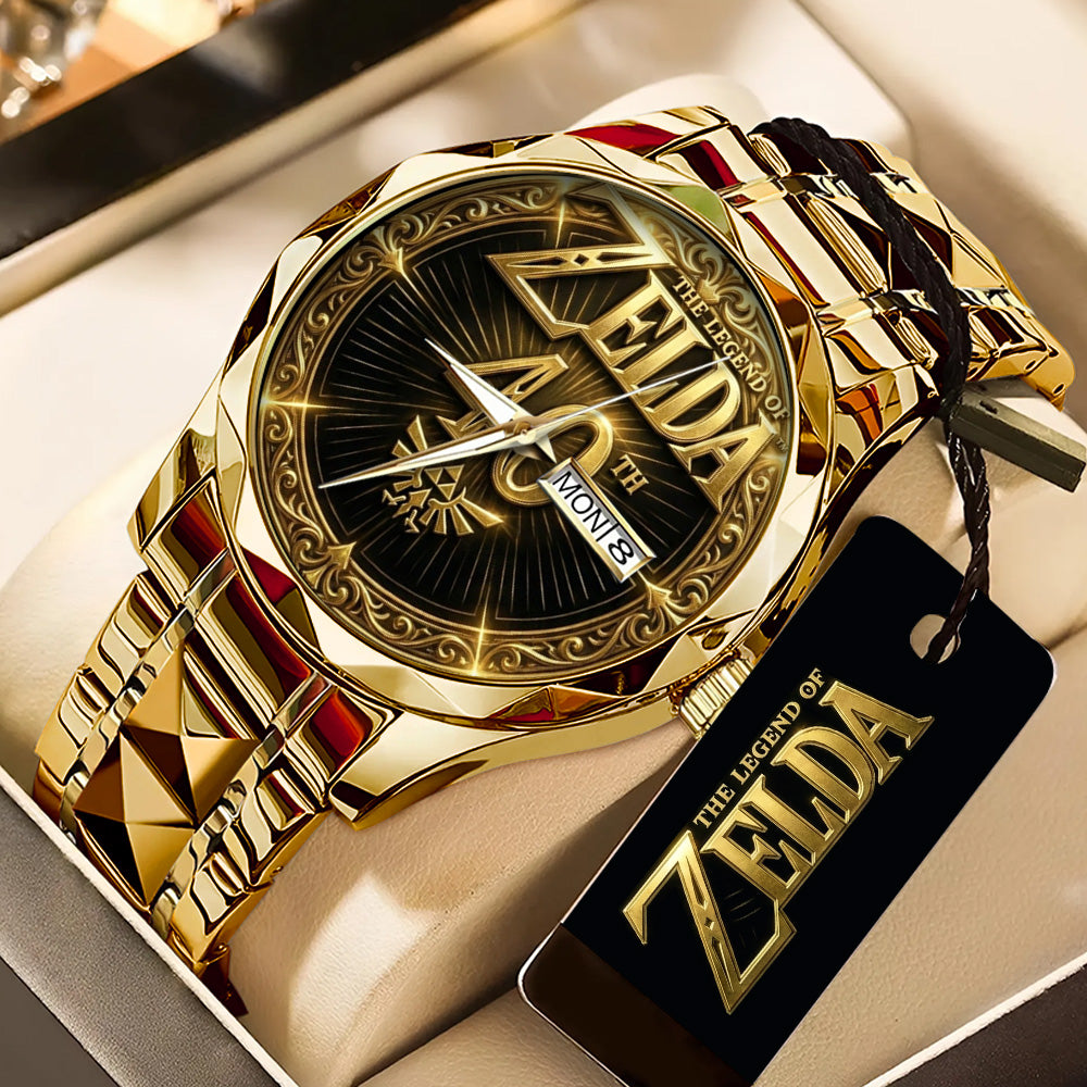 The Legend of Zelda 40th Anniversary Alloy Luxury Quartz Watch - GNE4872