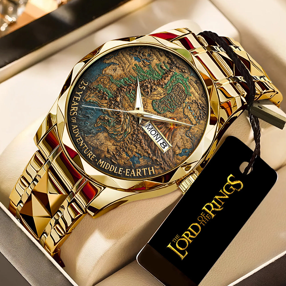 The Lord Of The Rings 25th Anniversary Alloy Luxury Quartz Watch - TANTN20366