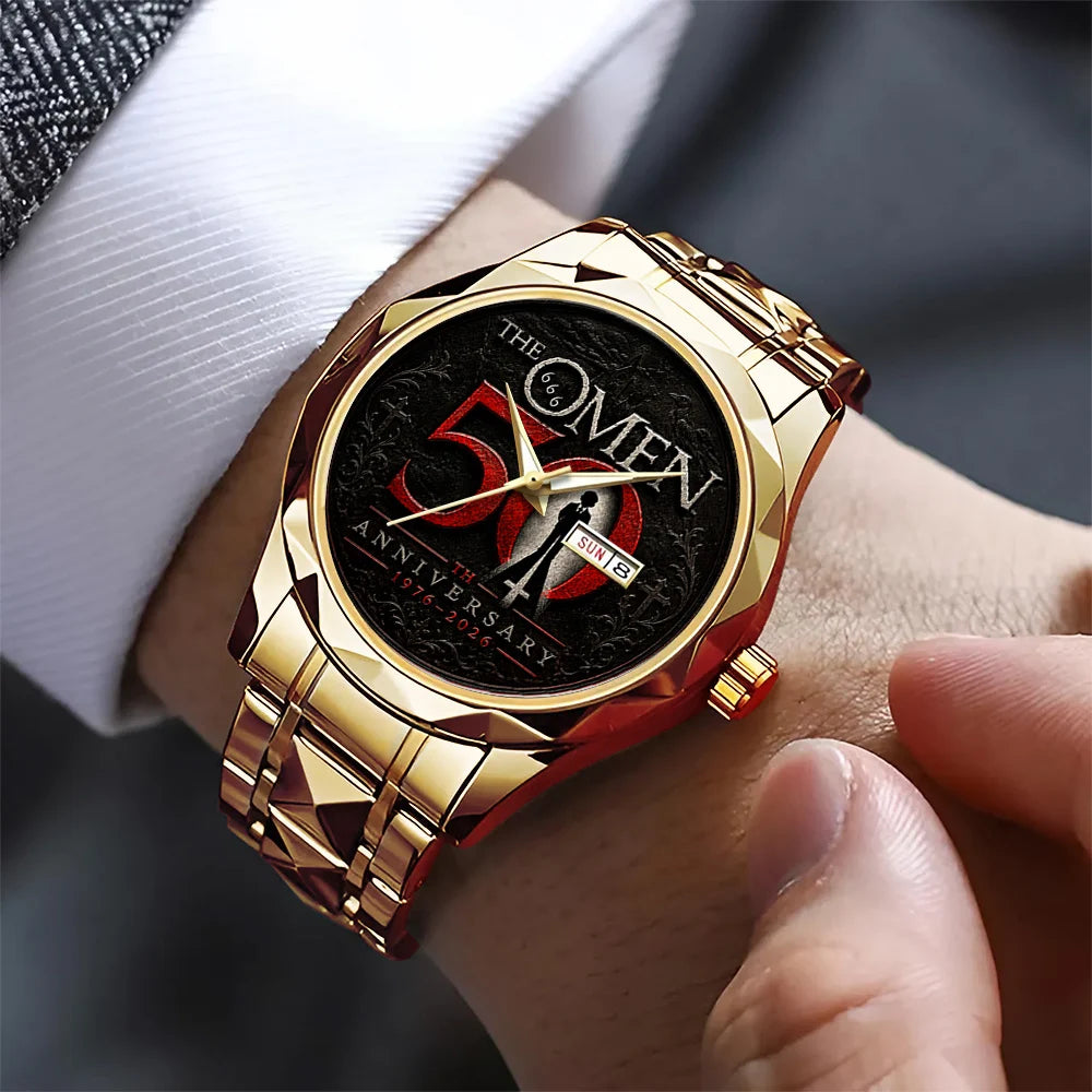The Omen 50th Anniversary Alloy Luxury Quartz Watch - GNE8239