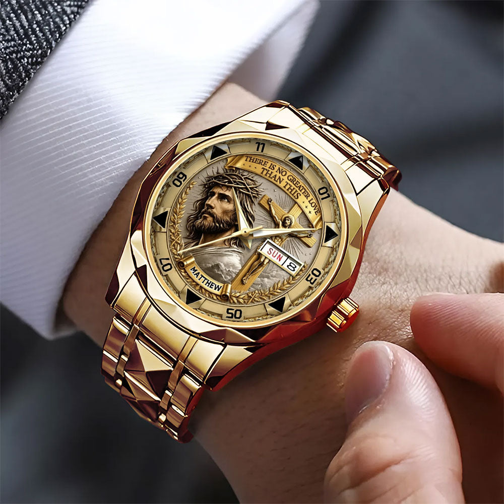 There Is No Greater Love Than This Alloy Luxury Quartz Watch - TANTN24701