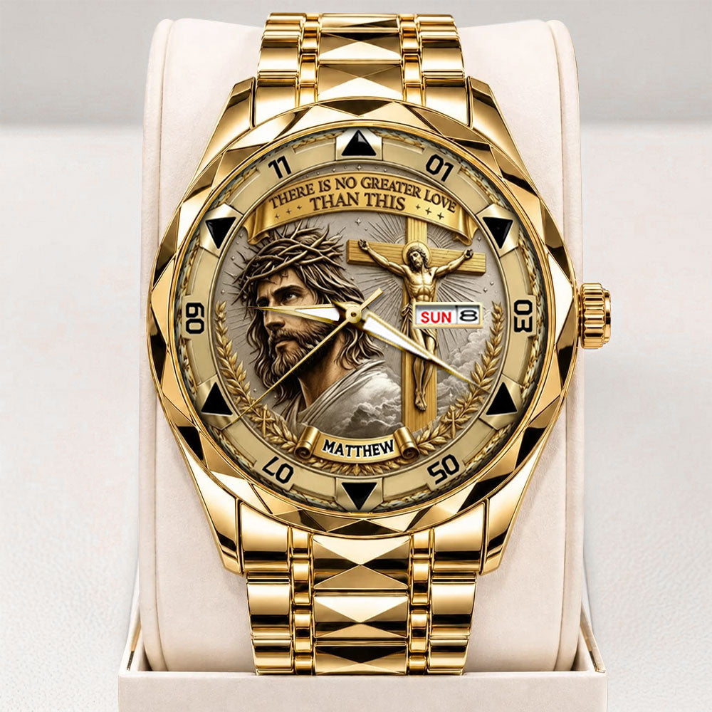There Is No Greater Love Than This Alloy Luxury Quartz Watch - TANTN24701
