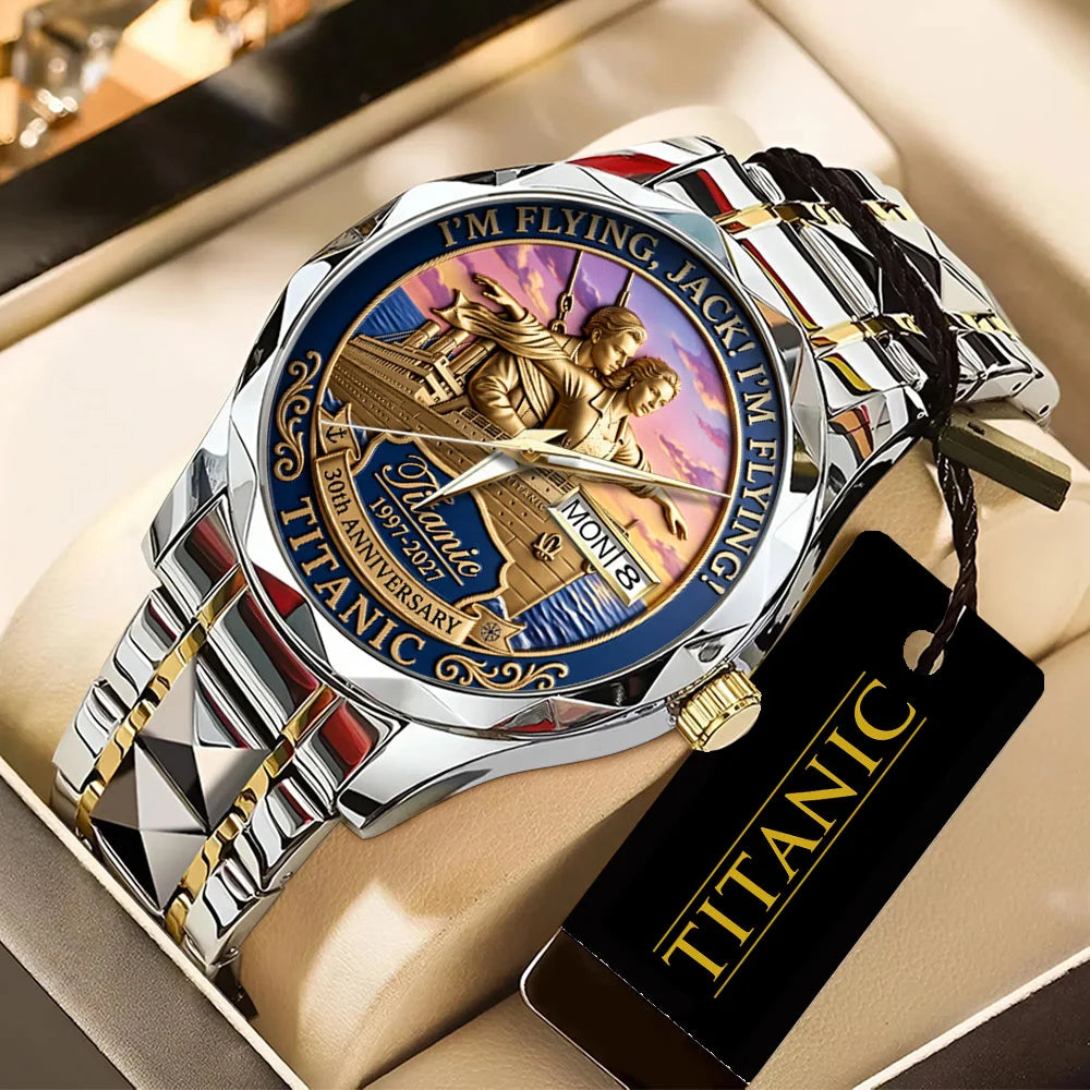 Titanic 30th Anniversary Alloy Luxury Quartz Watch - TANTN25321