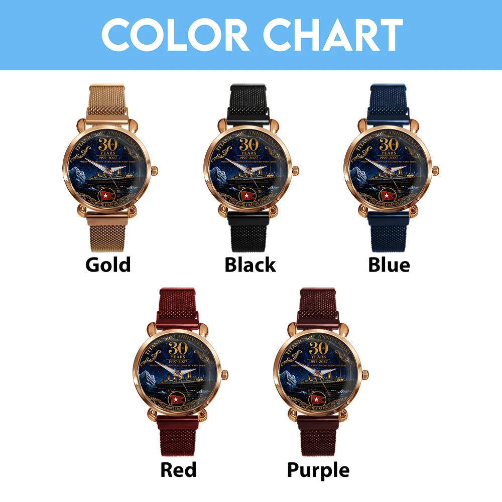 Titanic 30th Anniversary Mesh Strap Quartz Watch - TMTHU8894