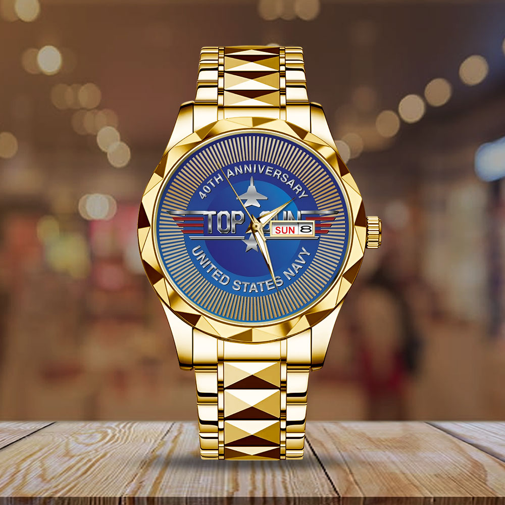 Top Gun 40th Anniversary Alloy Luxury Quartz Watch - TMTHU2975