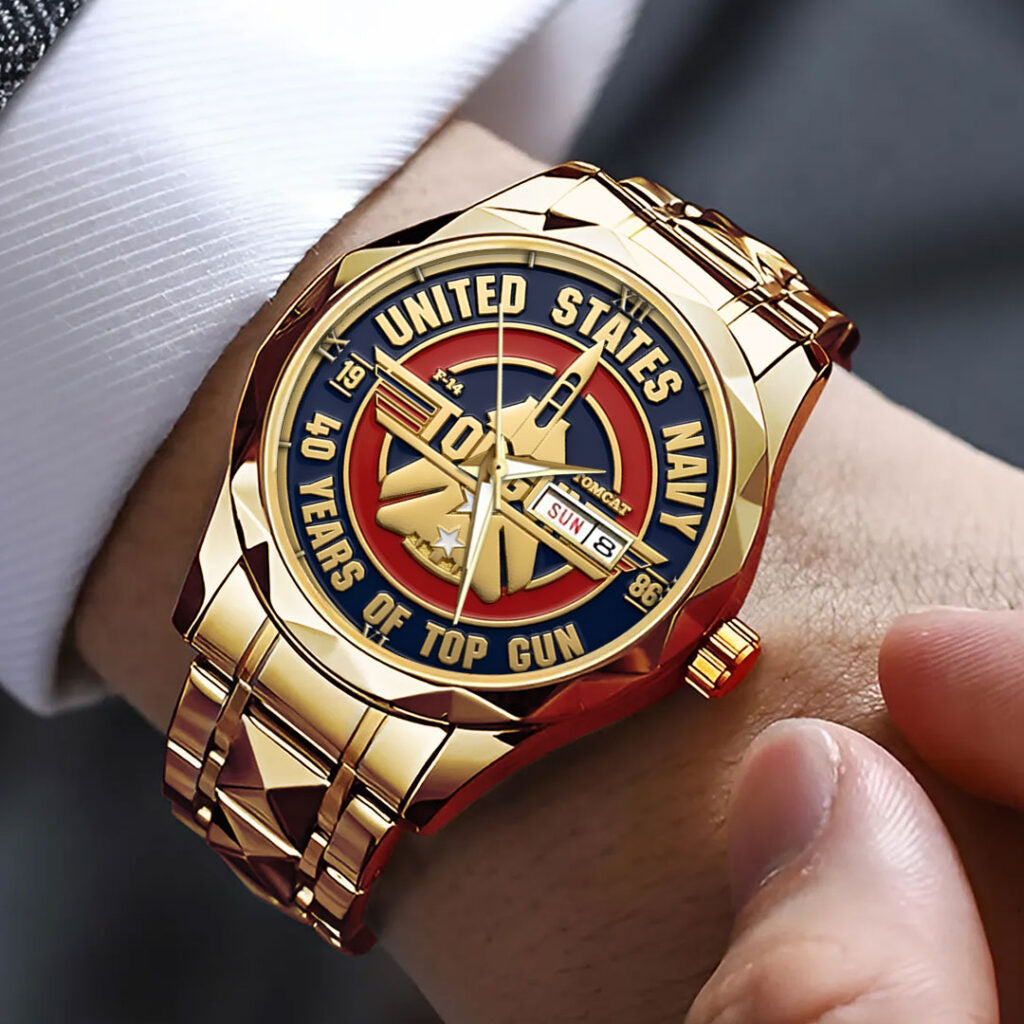 Top Gun 40th Anniversary 2026 Alloy Luxury Quartz Watch - TMTHU2797