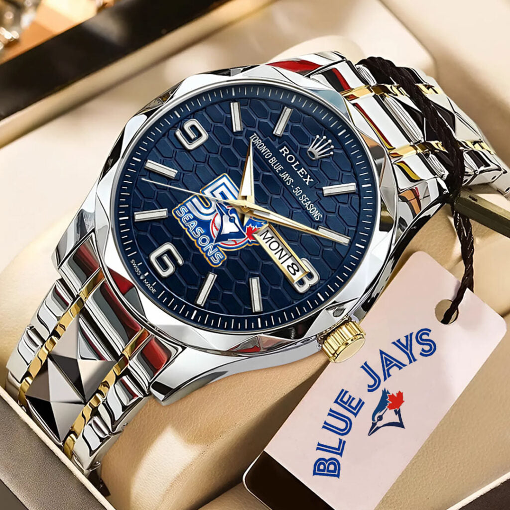 Toronto Blue Jays Alloy Luxury Quartz Watch - TMTHU3840