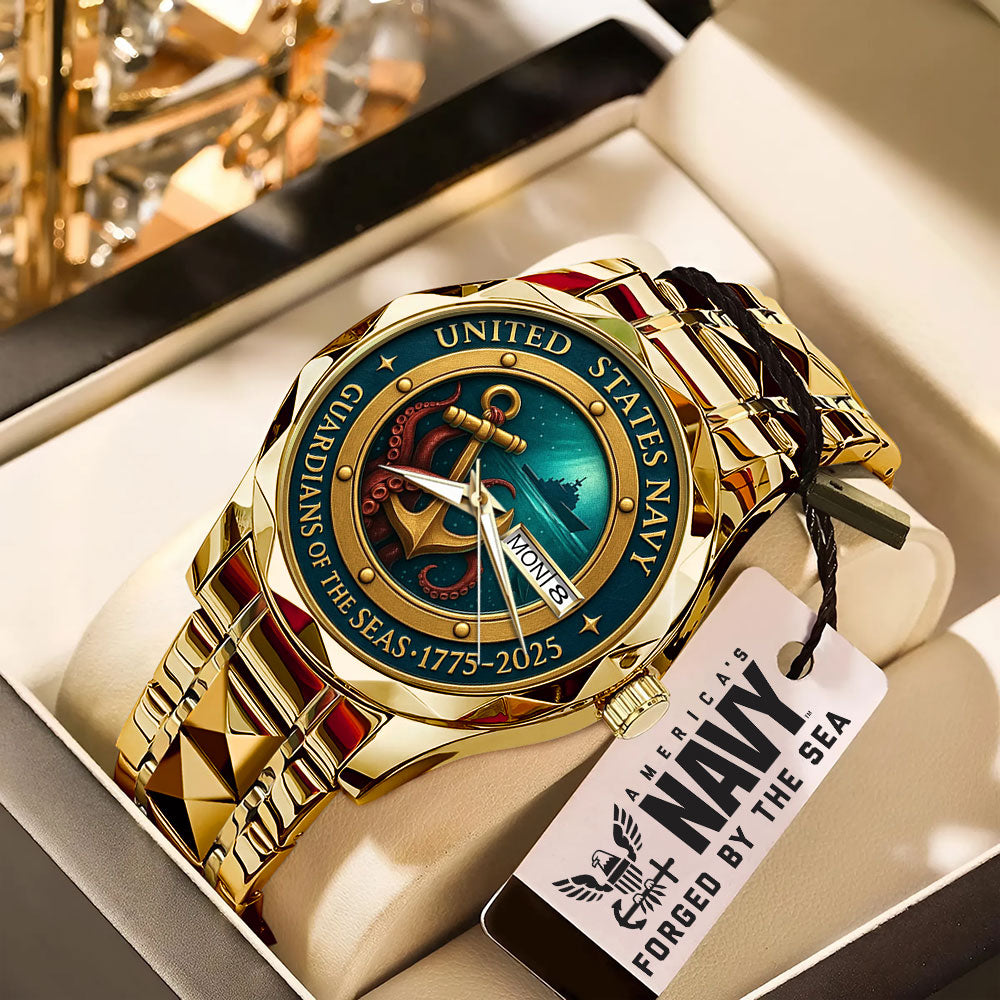 US Navy 2025 Alloy Luxury Quartz Watch - MAITM13871