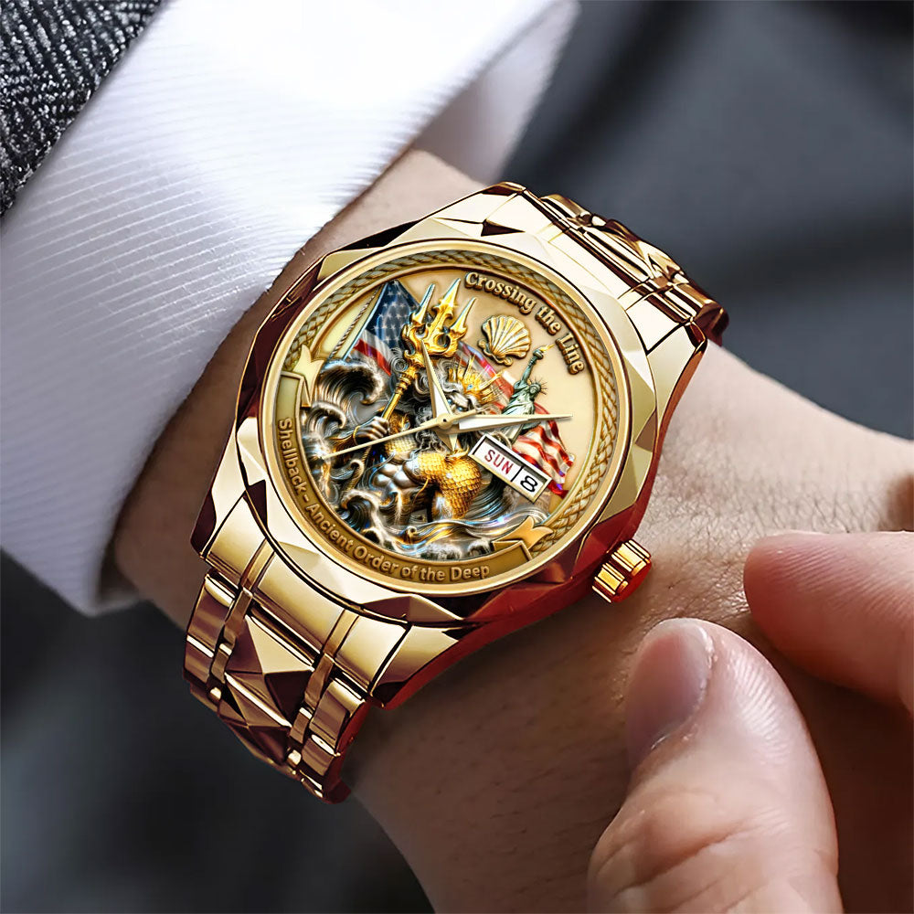 US Navy Alloy Luxury Quartz Watch - MAITM13814