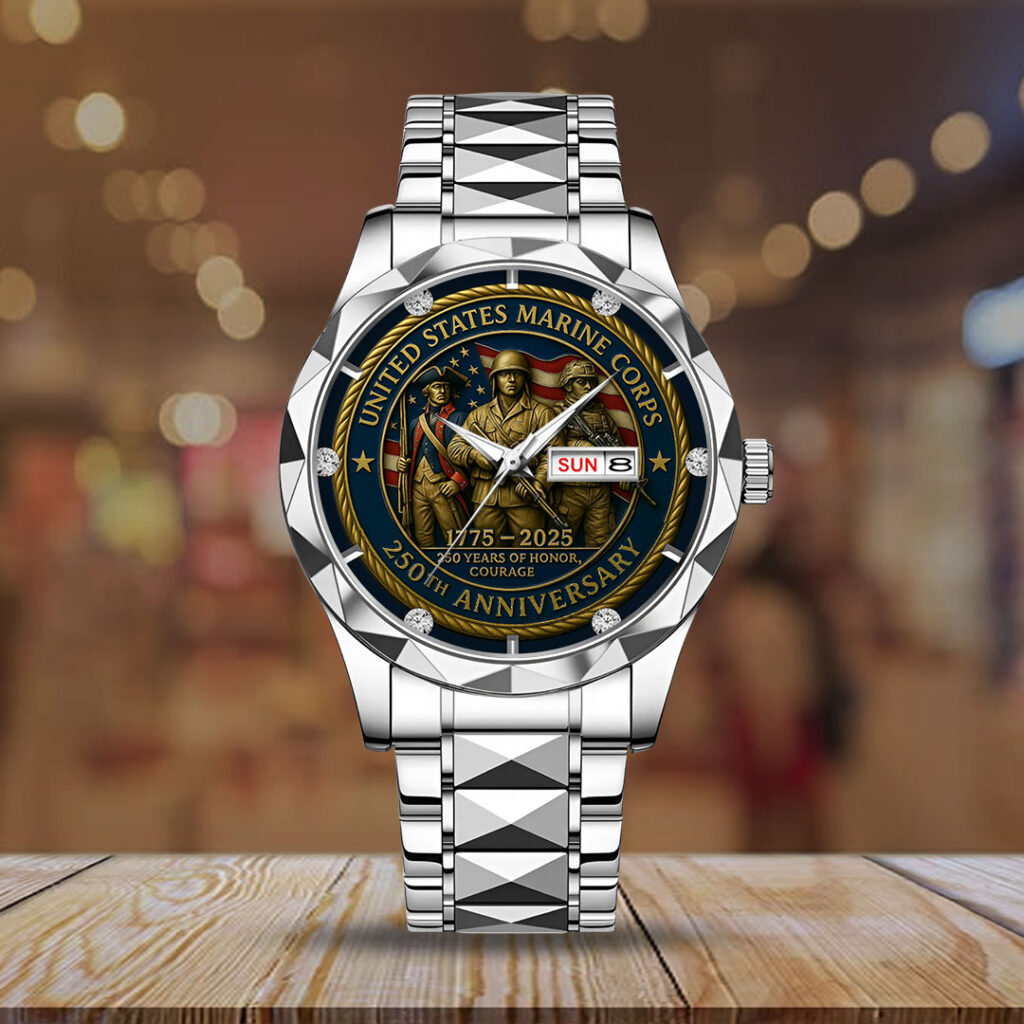 US Marine Corps Alloy Luxury Quartz Watch - TMTHU314