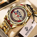 US Marine Corps 250th Anniversary 2025 Alloy Luxury Quartz Watch - TMTHU638