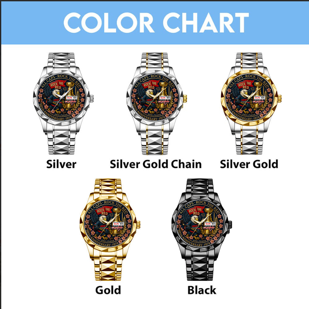 Washington Capitals 50 Years Alloy Luxury Quartz Watch - TANTN17825