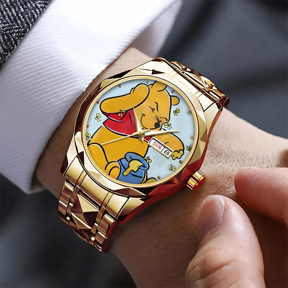 Winnie-the-Pooh 100th Anniversary Alloy Luxury Quartz Watch - TMTHU7659
