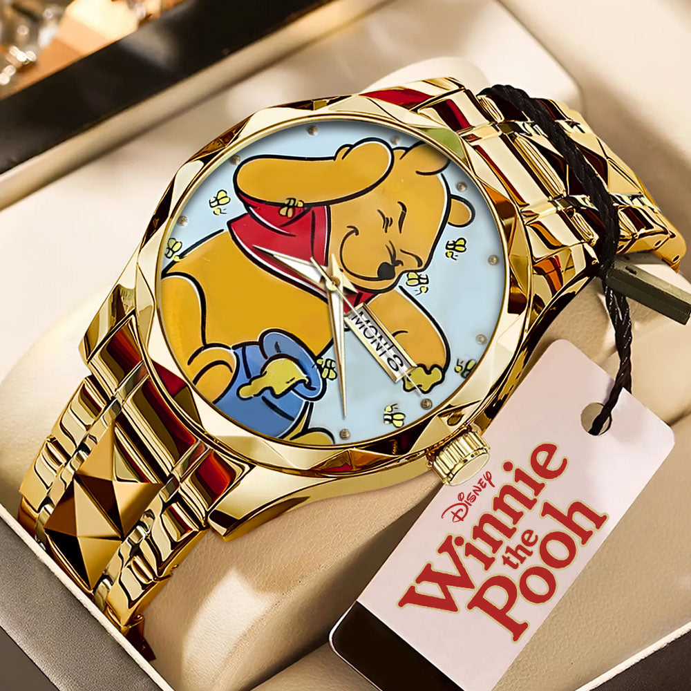 Winnie-the-Pooh 100th Anniversary Alloy Luxury Quartz Watch - TMTHU7659