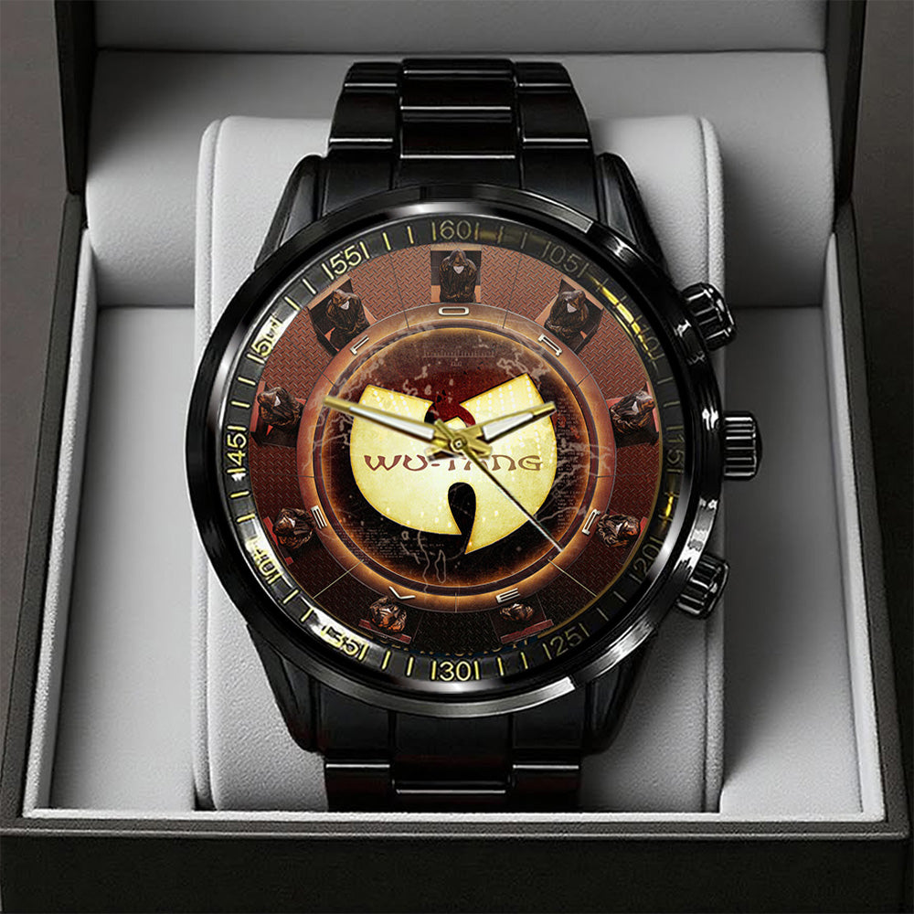 Wu-Tang Clan The Final Chamber 2026 Black Stainless Steel Watch - GNE5649