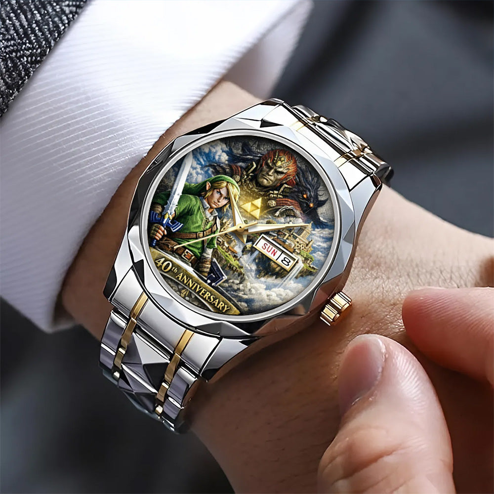 The Legend of Zelda 40th Anniversary Alloy Luxury Quartz Watch - TANTN19996