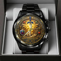 The Legend of Zelda 40th Anniversary Black Stainless Steel Watch - TANTN19993