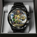 The Legend of Zelda 40th Anniversary Black Stainless Steel Watch - TANTN19997